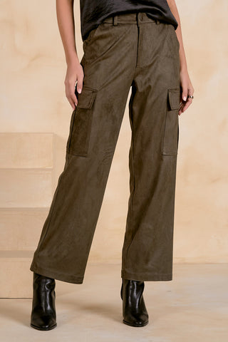 Olive Errands Cargo Pants