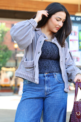 The Collins Knit Cardi Jacket Mocha Mousse