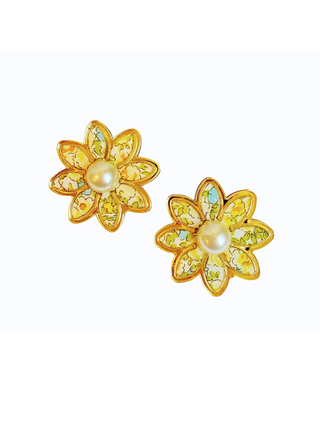 Adrianna Floral Stud Earrings