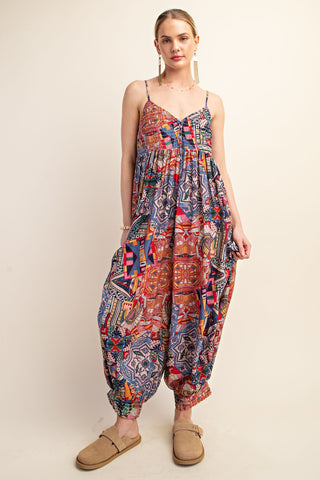 Adventure Postcard Jumpsuit