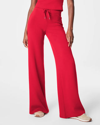 Air Essentials Wide Leg Pant - Red