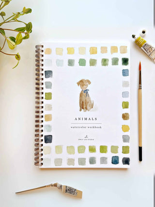 Animals Watercolor Book