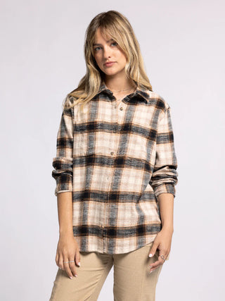 Barry Sand Black Plaid