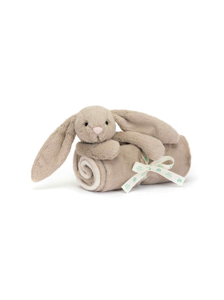 Bashful Silver Bunny Blankie