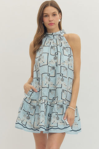 Blythe Blue Shape Dress