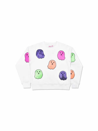 Boo Crew White Sweatshirt