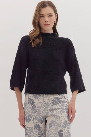 Brilliant Black Sweater