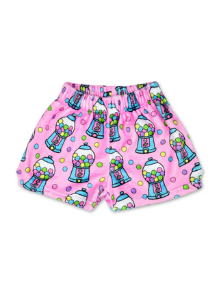 Bubble Gum Fun Plush Shorts