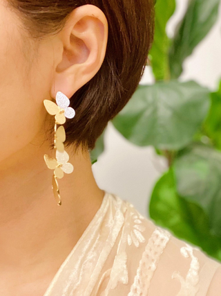 Butterflies Drop Earrings