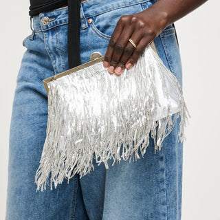 Celestia Evening Bag Silver