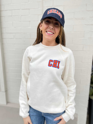 Chi Football Crewneck