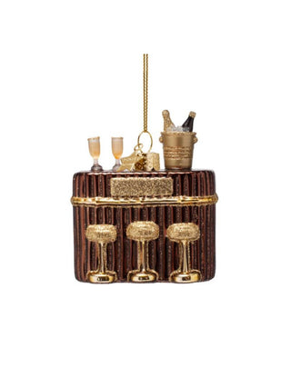 Cocktail Cart Ornament
