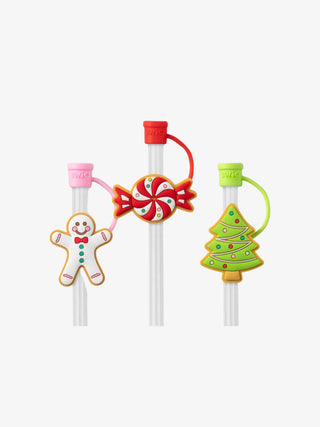 Cookie Jar Straw Topper Set