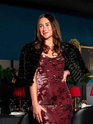 Cozy Bundle Black Fur Jacket