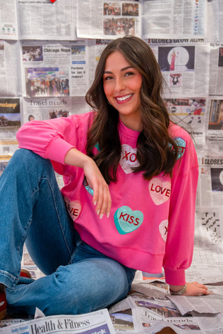 Candy Hearts Sweatshirt