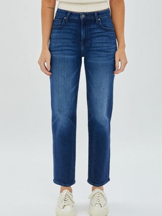 Dark Blue Tracey Straight Jean