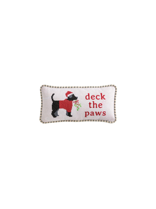 Deck Needle Point Pillow