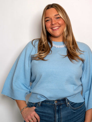 Easy Spring Top - Light Blue