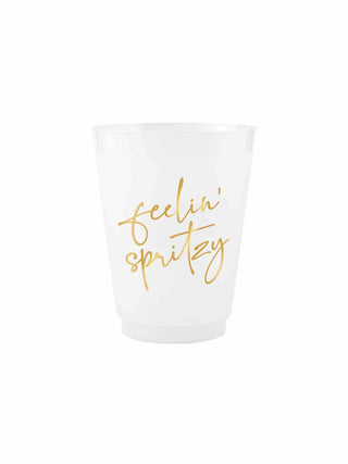 Feeling Spritzy Frosted Cups