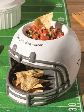 Football Helmet Chip N Dip