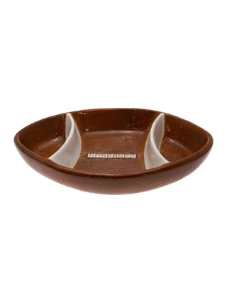 Football Chip and Dip Bowl