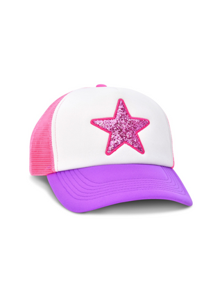 Glitter Star Trucker Hat