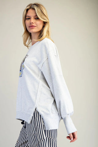 Grey Sardines Sweater