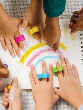 Heart Ring Crayons