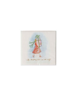 Holiday Girl Napkins