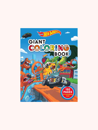 Hot Wheels: Giant Coloring Book