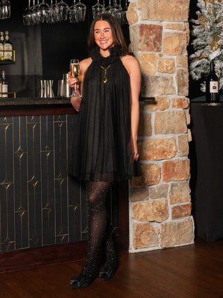 In The Ruffle Detail Dress