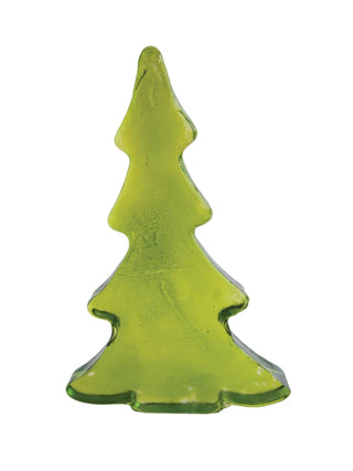 Large Glass Christmas Tree Green