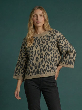 Light Leopard Sweater