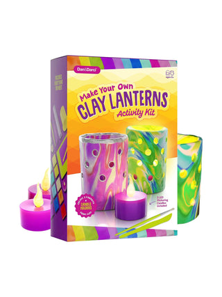 Light Up Clay Lanterns Kit