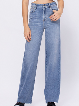 Logan High Rise Dad Jean Medium Light