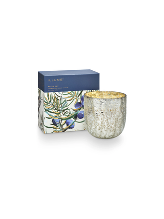 North Sky Boxed Large Crackle Candle