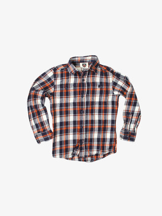 Orange Crush Plaid Shirt