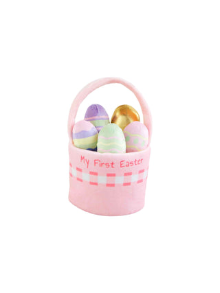 Pink Easter Plush Set