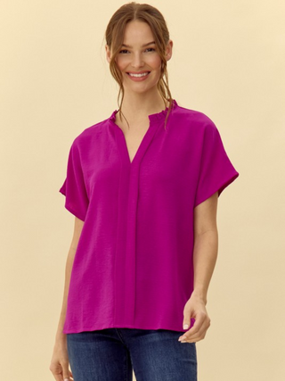 Punctual + Perfect Top - Magenta