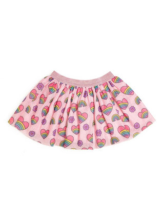 Rainbow Heart Tutu - Girl