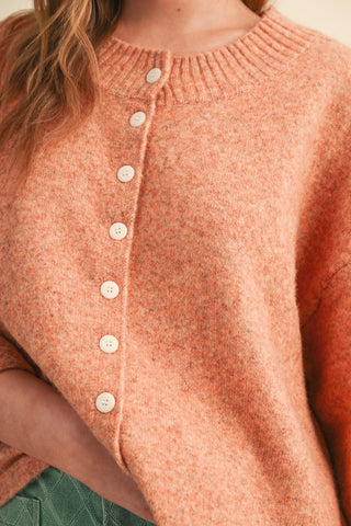 Rust Lemon Dolman Sweater