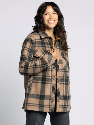 Santa Fe Jacket Pecan Plaid