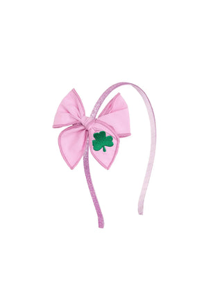 Shamrock Bow Headband