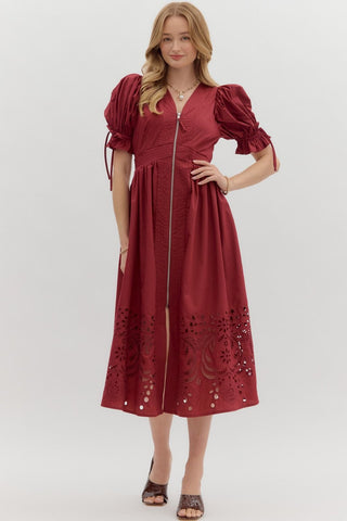 The Great Garnet Dress