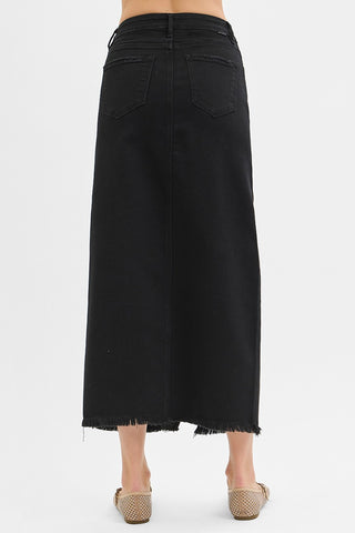 Tummy Control Black Skirt