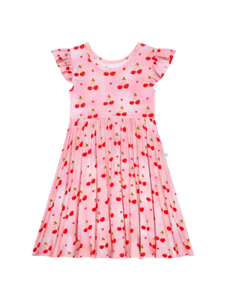 Verry Cherry Ruffle Twirl Dress