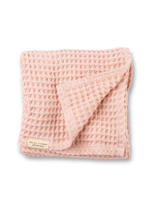 Waffle Baby Blanket Blush