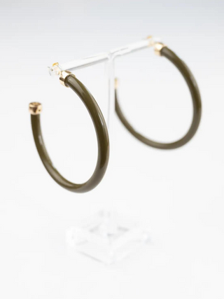 Olive Green Hoop